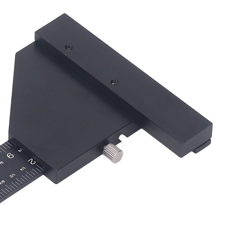 0 to 280mm T Shaped Ruler Aluminum Alloy Accurate Scale