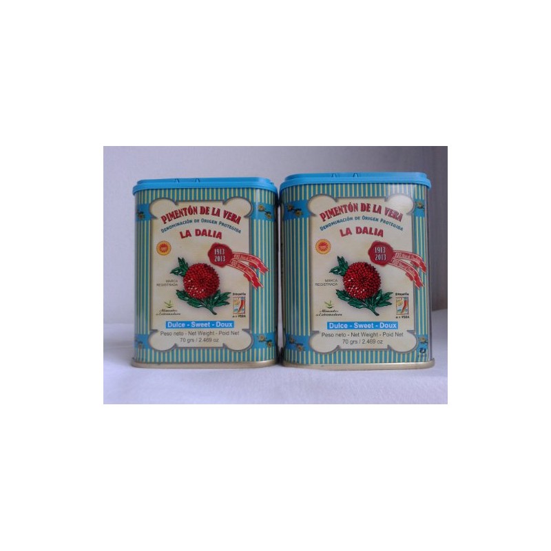 Pimenton De La Vera Sweet Set of 2 Tins 2.5
