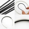 Loose Luna Hairband Headband Fixing Rubber Feet Anti-slip Rubber Comb Teeth / 루즈루나헤어밴드 머리띠 고정 고무발 흘러내림방지 고무빗살 이빨
