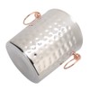 3L Portable Stainless Steel Ice Bucket Container Champagne Barrel with