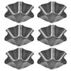 FOCCTS 6 Pack Taco Salad Shell Mold, Non-Stick Taco Bowl