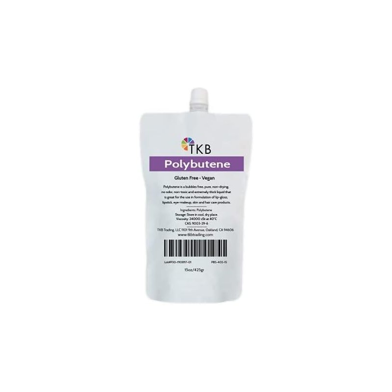 TKB Trading, LLC- TKB Polybutene Ingrediente cosmético aditivo transparente para