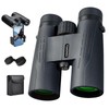 12x42 HD Binoculars for Adults High Powered Binoculars with Upgraded