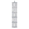 5 Tier Hanging Toy Storage Net, Foldable Soft Toy Storage