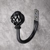 BSTKEY A Pair of Nest Modeling Metal Curtain Hooks -