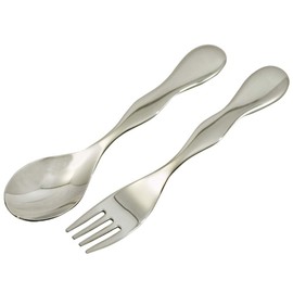 Kai KaiHouse SELECT wave type in the easy to grip a spoon and fork FA-5163