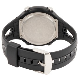 Arias ADWW18111PM-06 Digital Men's Wristwatch, Pedometer, Black x Red, Black, Watch Digital with Pedometer, Stylish