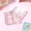 BOHUIZ 2 Pcs Empty Makeup Palette, Empty Lipstick Palette Empty