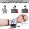 LotFancy Wrist Blood Pressure Monitor for Home Use, BP Cuff,