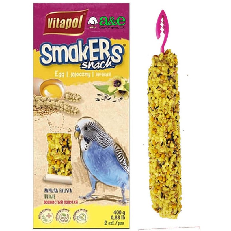 A&E Cage Co. SmaKers Treat Sticks for Parakeet in Egg