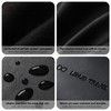 Soft Glasses Case, 3 Pack Portable Squeeze Top Leather Glasses