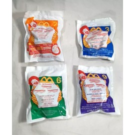 McDonald's MCDONALDS - 2000 MONSTER CRAZY BONES HAPPY MEAL - TOYS #2 #3 #6 #9 - NEW IN BAG