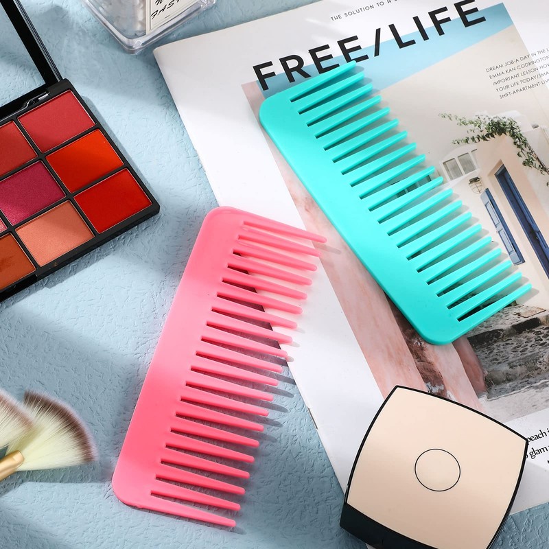Peine para desenredar el cabello grande, peine de dientes anchos