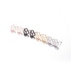 RUIZHEN Open Love Heart Shape Heartbeat EKG Stud Earrings Gift