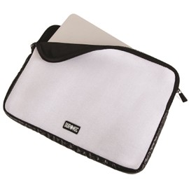 Duronic Laptop Sleeve Case Protector Pouch 10.2 Inch Grey LS02 /GY, Water Resistant Neoprene Laptop Computer Notebook Tablet Surface Laptop