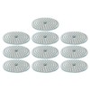 10Pcs 3in Diamond Wet Polishing Pad Soft Grinding Discs Polisher