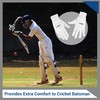 SPORTAXIS 100% Cotton Inner Gloves for Cricket Batting, Wicket Keeping-