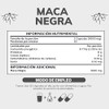 Maca Negra 1000 Peruana Orgánica Por Porción Azúcar Suplemento Alimenticio