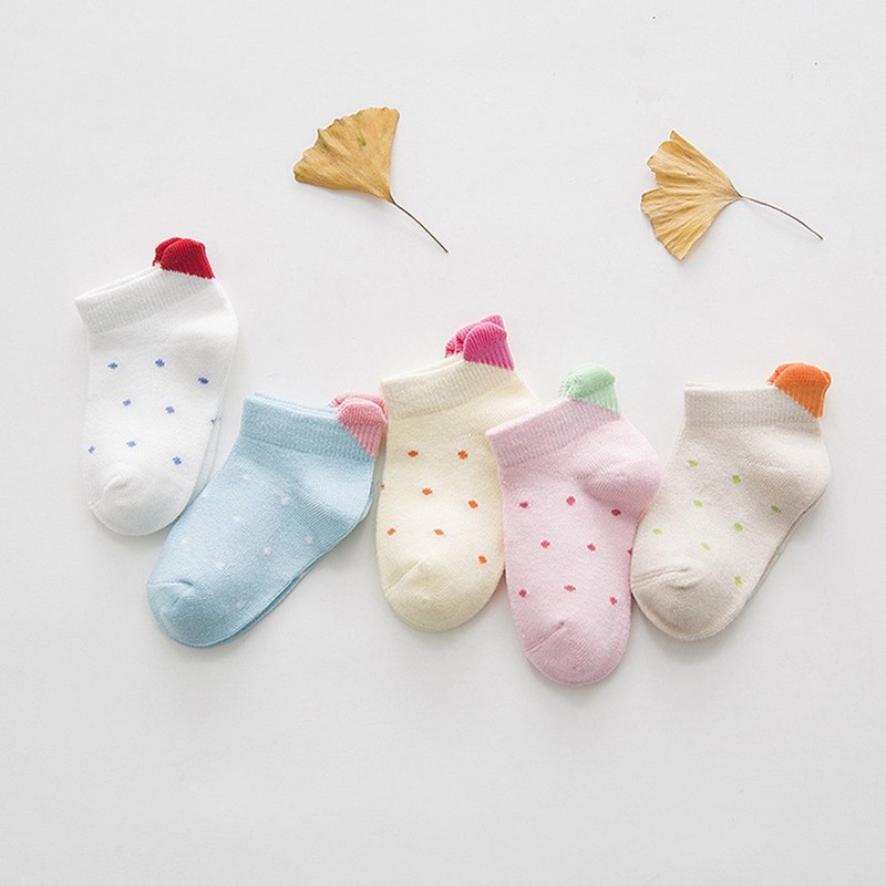 InSomila Children's Socks, Cotton, Children's Socks, Sheer, Ankle Socks, Mesh,