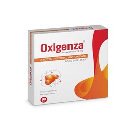 Oxigenza Astaxanthin 22mg Tablets – Premium Antioxidant Support for Skin, Eyes & Vitality 60 Tablets