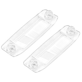HAOTOM 2Pcs Rear License Plate Lamp Lens Compatible For Kia Sorento 2011 2012 2013 License Plate Light Lens Housing Shells 92510-2P000