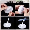 AHANDMAKER 4Pcs Acrylic Model Plane Display Stand, Universal Aircraft Model