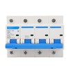 125A 4P Miniature Circuit Breaker 400V Air Switch PC Flame