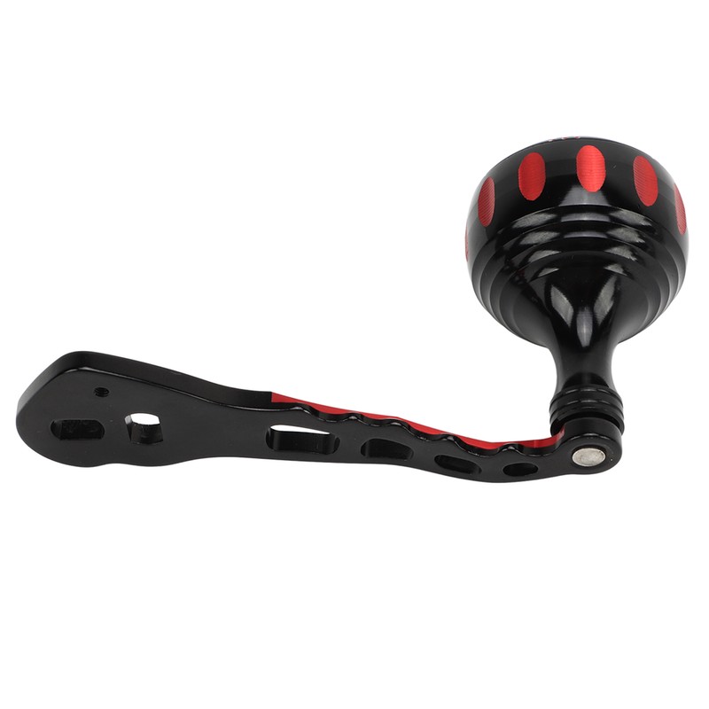 Fishing Reel Handle Aluminum Alloy Prevent Slip Ergonomic Replacement Baitcasting