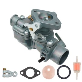 NENKUTEN Carburetor Tractor 251234R91 Carb for Farmall IH Tractor Cub 154 184 185 C60 Early Cub LoBoy Engine SN 312389, with Choke Lever Filter Gasket, Replace 251234R92 71523C92 405004R91 63349C91