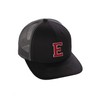 Structured Trucker Mesh Hat Custom Colors Letter E Initial Baseball