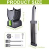 Fresh Meat Slicer Cleaver Kitchen Knife Set, Thickness Adjustable 2