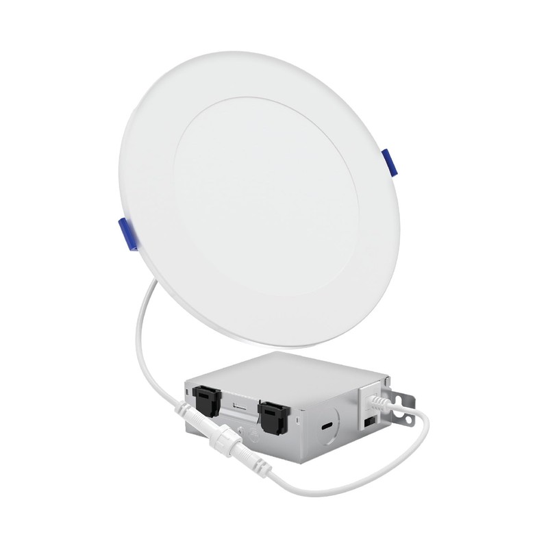 GE Color Select LED Wafer Downlight, Premium High-Lumen Direct Wire