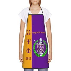 Bixinboy Psi Phi Kitchen Apron Waterproof For Men Women Cooking Bbq Chef Apron