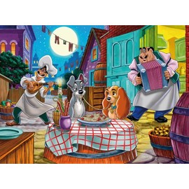 Clementoni Puzzle 26870.2 60T Lady & The Tramp: Romantic Night