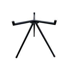 Heavy-Duty Metal Stand 12"x14" Height with Anti-Slip Rubber Feet, Rust-Resistant, Sturdy Design Wide Base Tripod Legs that can withstand upto 100LBs weight for Indoor Outdoor Planters Pots Vase (Large)