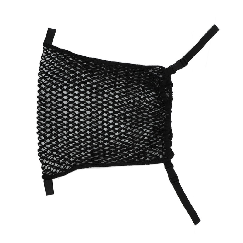 Stroller Mesh Bag Top Button Large Capacity Strap Adjustable Strong