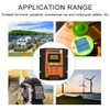 Keenso 12V/24V 30A/50A/70A MPPT Controlador de carga solar Panel solar