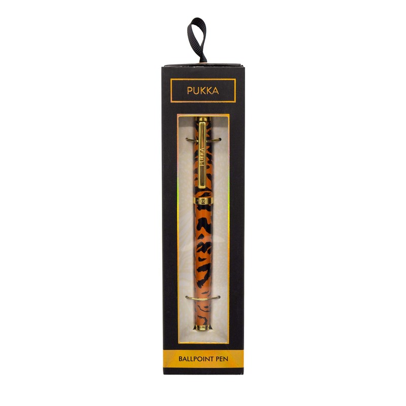Pukka Pad, Wild Premium Ballpoint Pen with Gold Foil Display