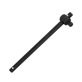 Sliding Wrench Breaker Bar T-Handle Socket Wrench Heavy Duty Steel With Ergonomic Design (3/4", 1777g/62.7oz)