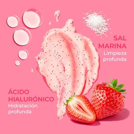 ULTRAMO Exfoliante Corporal, Exfoliante para Cuerpo, Rostro, Manos y Pies Body Scrub, Nutre la Piel, Limpia Profundamente, Deja la Piel Suave y Sedosa