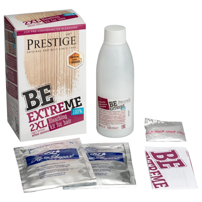 Be Extreme 2XL Supra Hair Bleaching Product without Ammonia, without