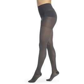 SIGVARIS Women’s Style Medium Sheer 750 Closed Toe Pantyhose 20-30mmHg - Nightshade - Medium Short
