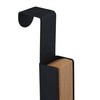 Relaxdays Folding Door Coat Rack for Hanging 6 Clothes Hangers