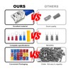 GFFG 1200PCS Wire Terminals Crimp Electrical Wire Connectors, Insulated Wire