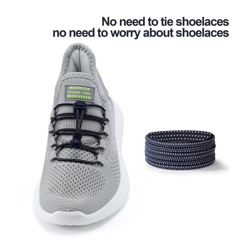 ESCWH Tieless Elastic Shoe Laces - Heavy Duty No Tie