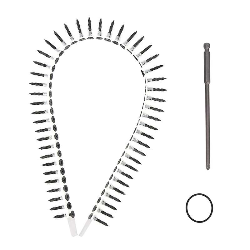 Automatic Chain Gun with Adjustable Screw Length and Depth, Drill