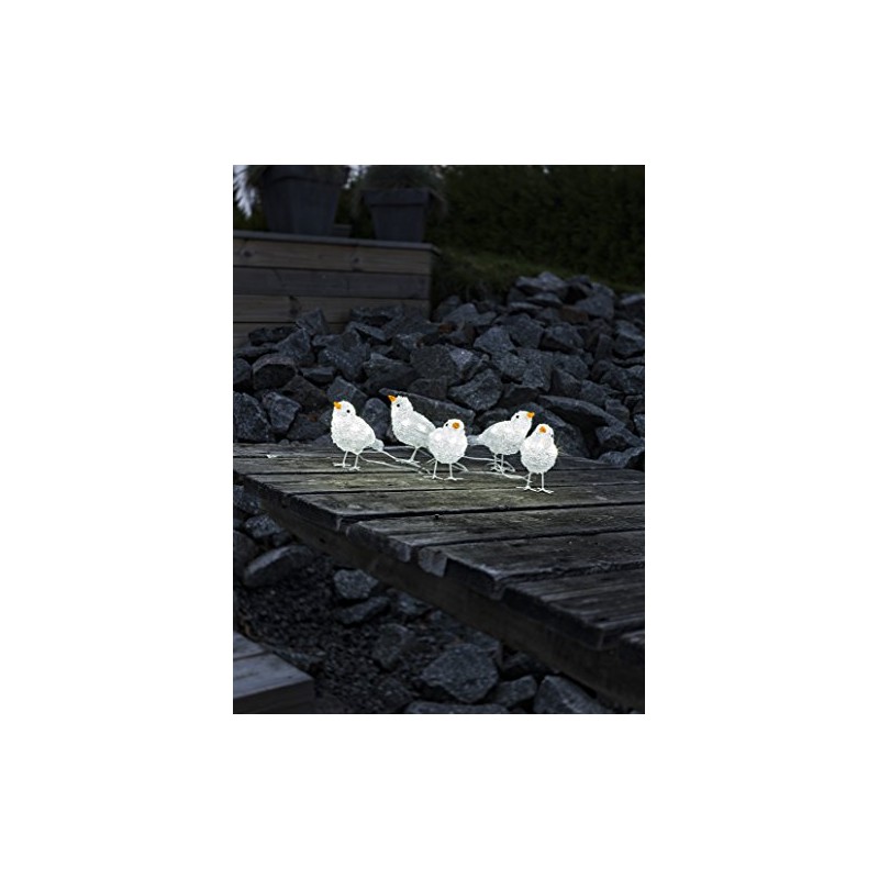 Acrylic bird figurines