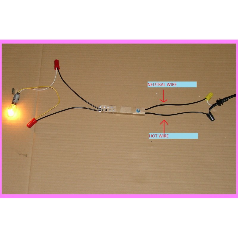 Zingear ZE-02 Floor Lamp Rotary Dimmer Switch 500W 120VAC Part