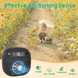 Lekaywe Rechargeable Anti Barking Device for Dog, 60ft Remote Control, Dog Bark Deterrent Devices with Adjustable Modes & Frequencies, Dog Barking Silencer for Indoor/Outdoor