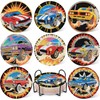 DOTZSO 8 Pcs Sports Car Diamond Art Coaster Kits with